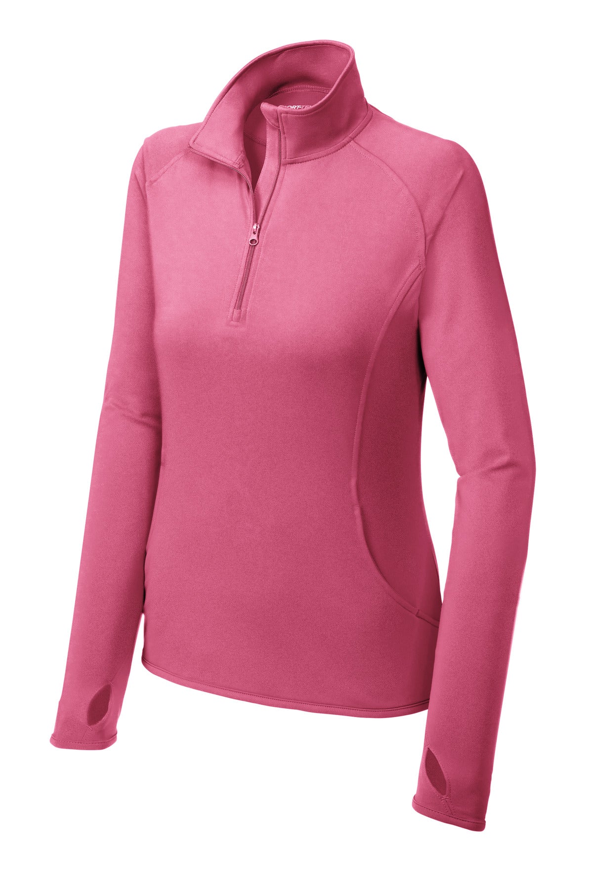 Ladies Stretch 1/2 Zip Performance
