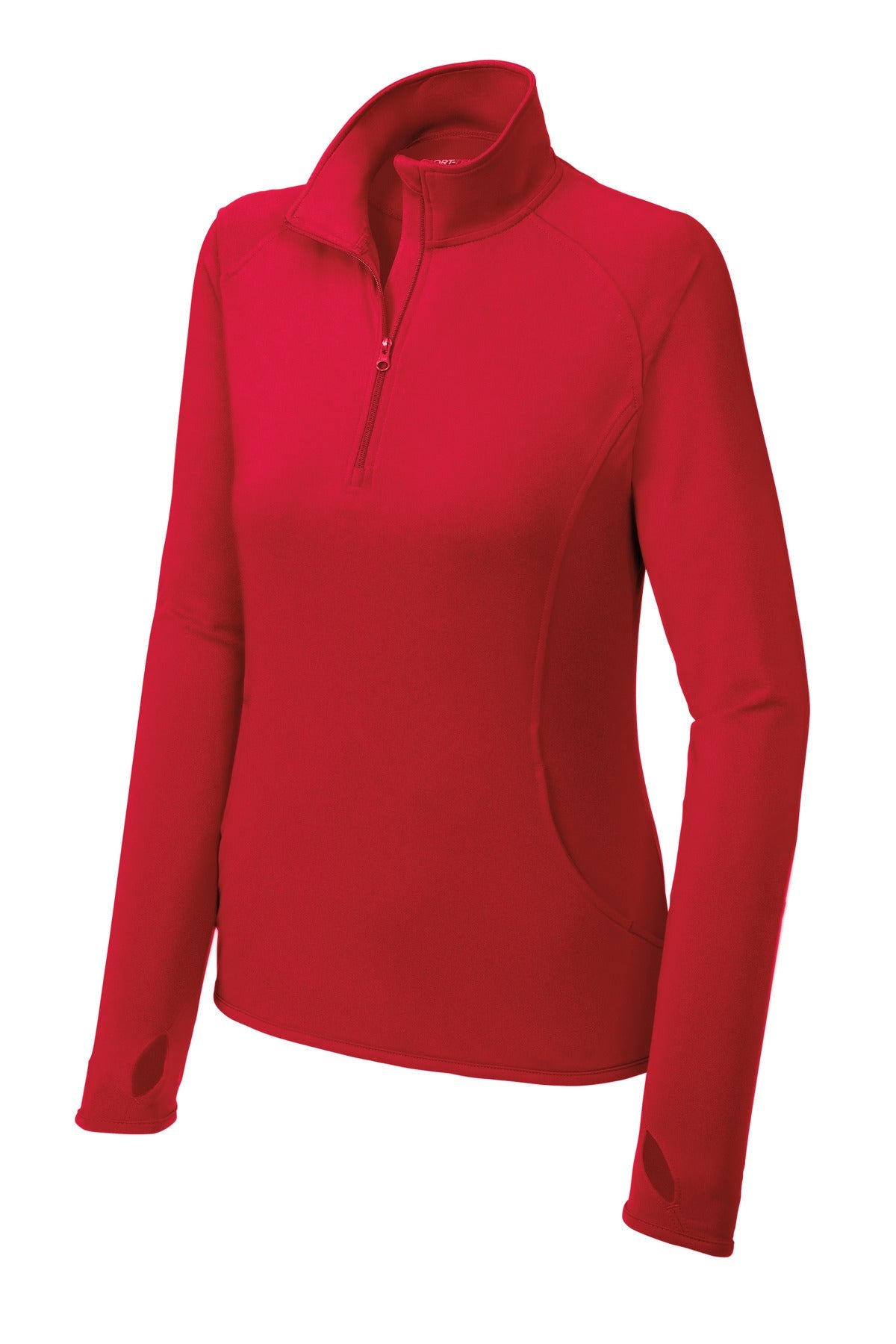 Ladies Stretch 1/2 Zip Performance