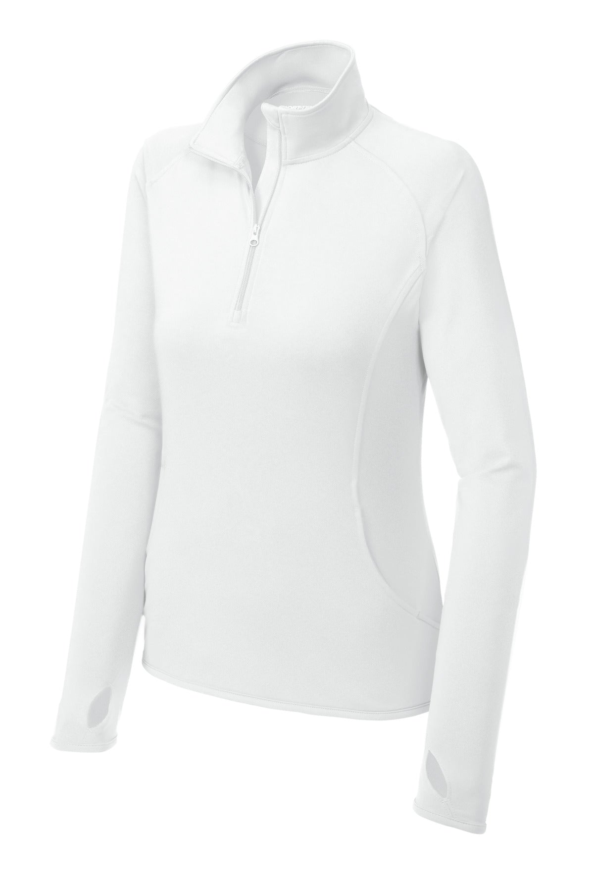 Ladies Stretch 1/2 Zip Performance