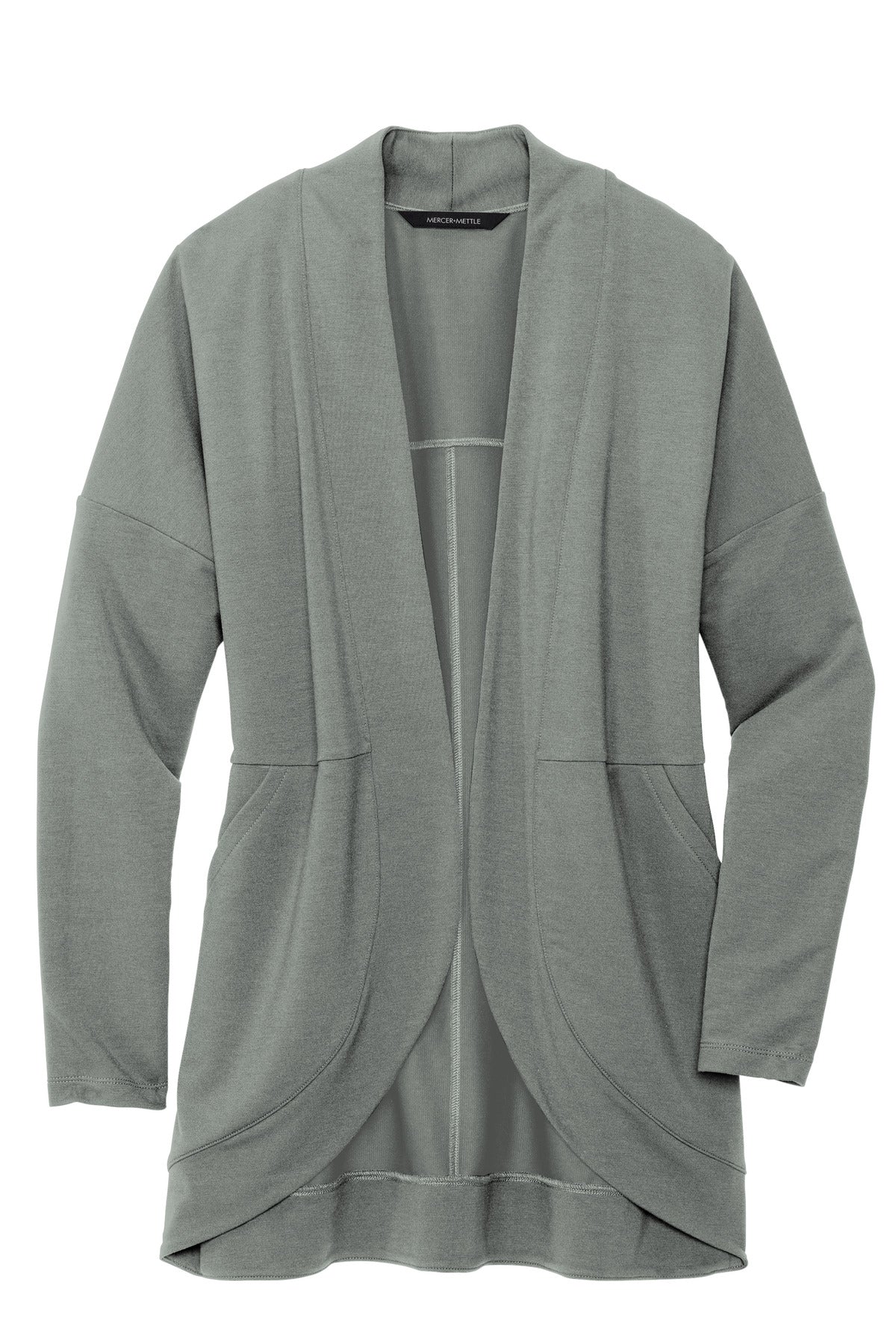 Ladies Stretch Open Front Cardigan