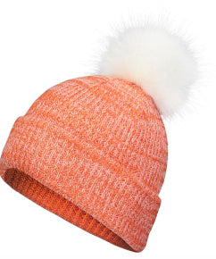 Faux Fur Pom Beanie
