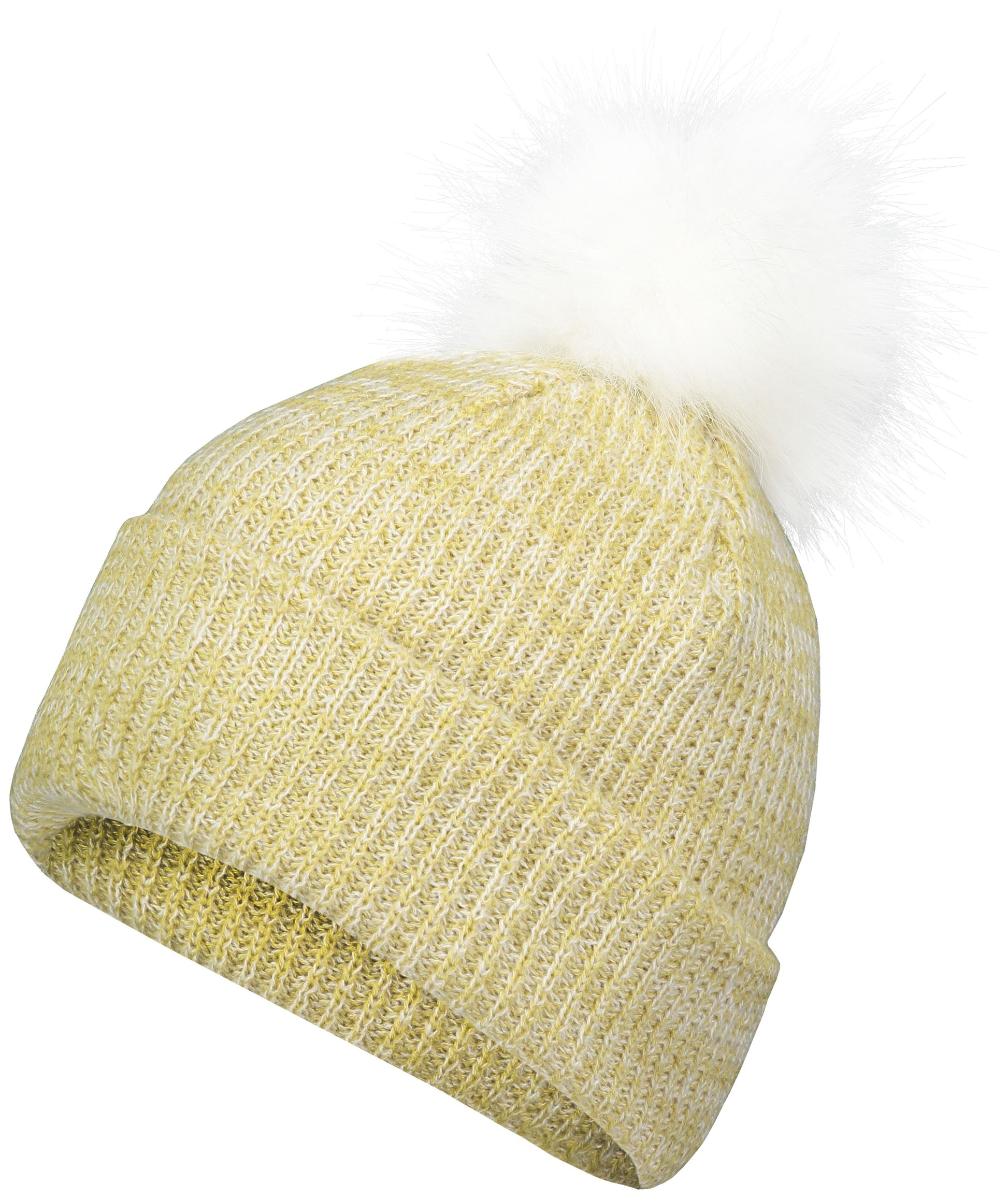Faux Fur Pom Beanie (8488939290901)