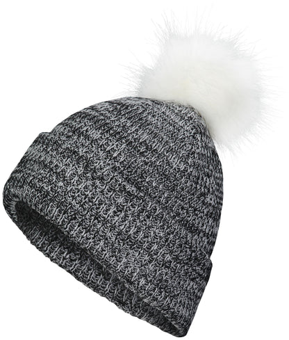 Faux Fur Pom Beanie (8488939290901)