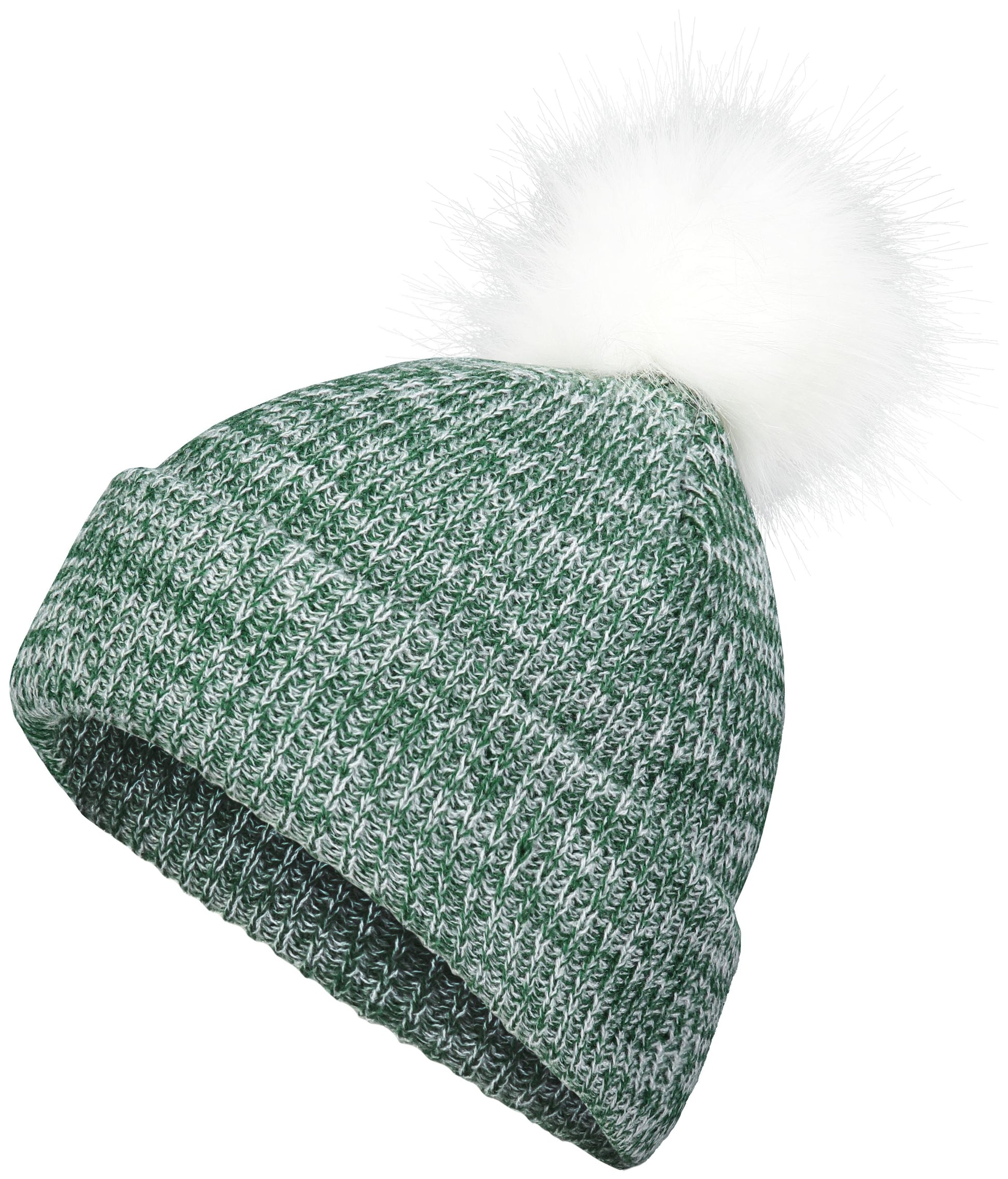 Faux Fur Pom Beanie (8488939290901)