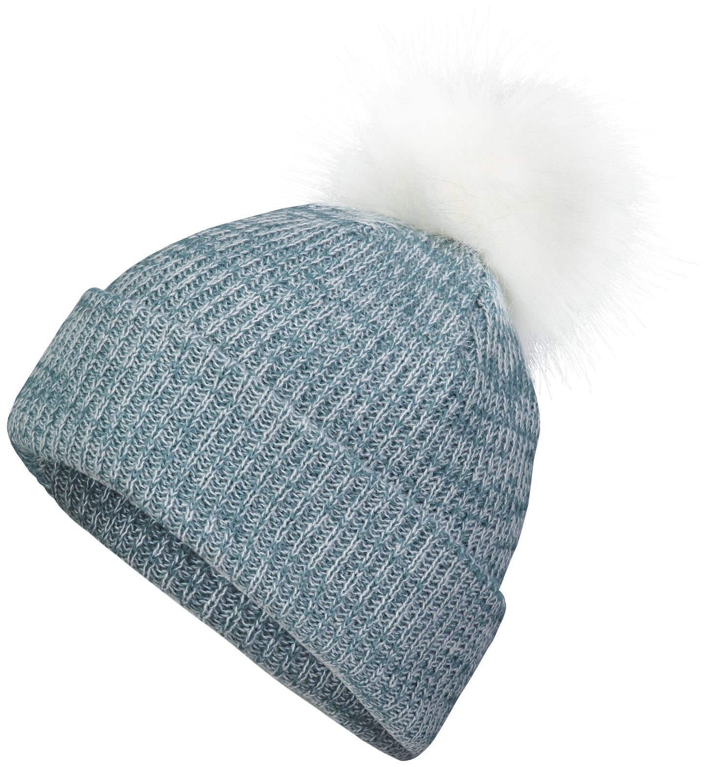 Faux Fur Pom Beanie (8488939290901)