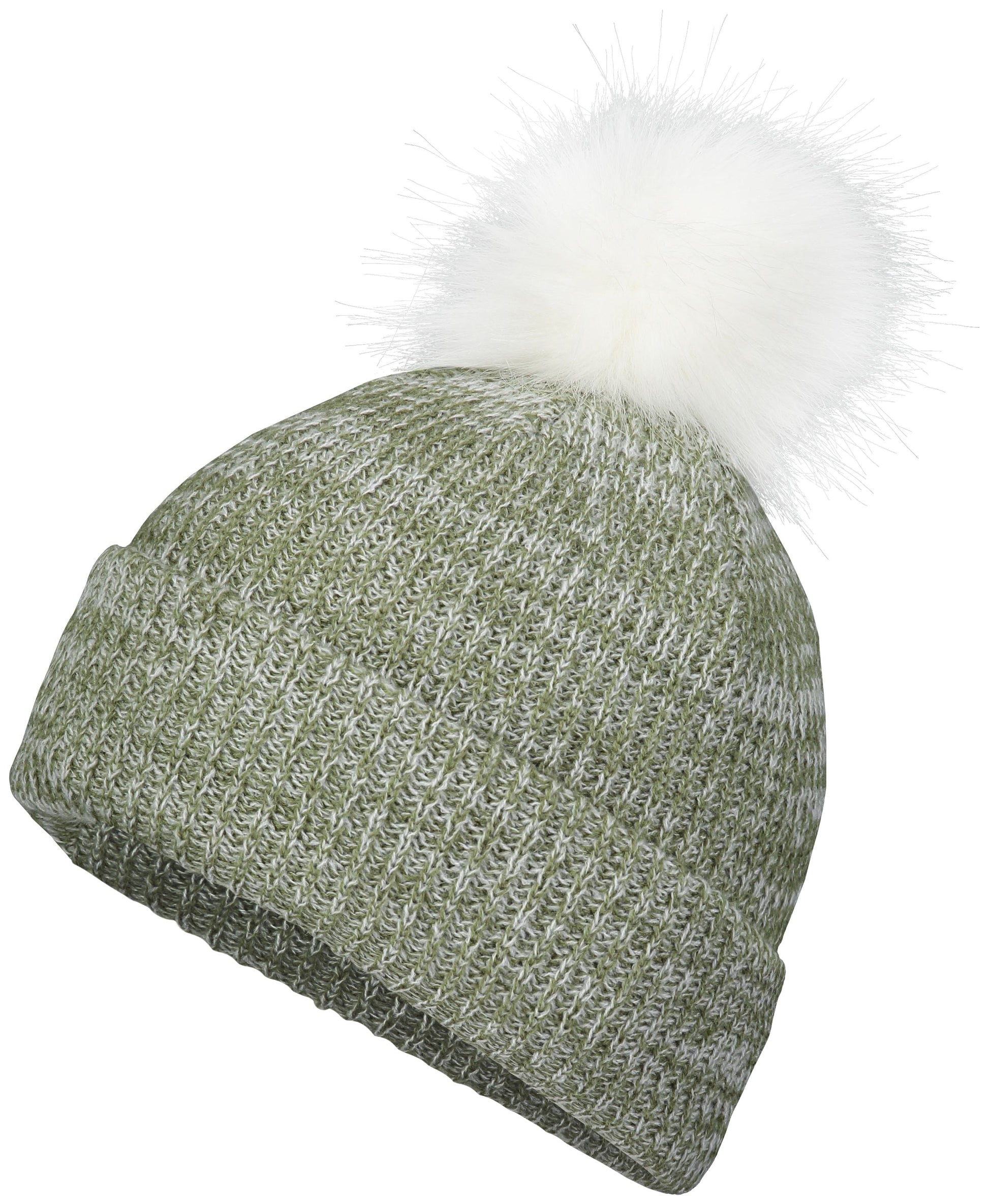 Faux Fur Pom Beanie (8488939290901)