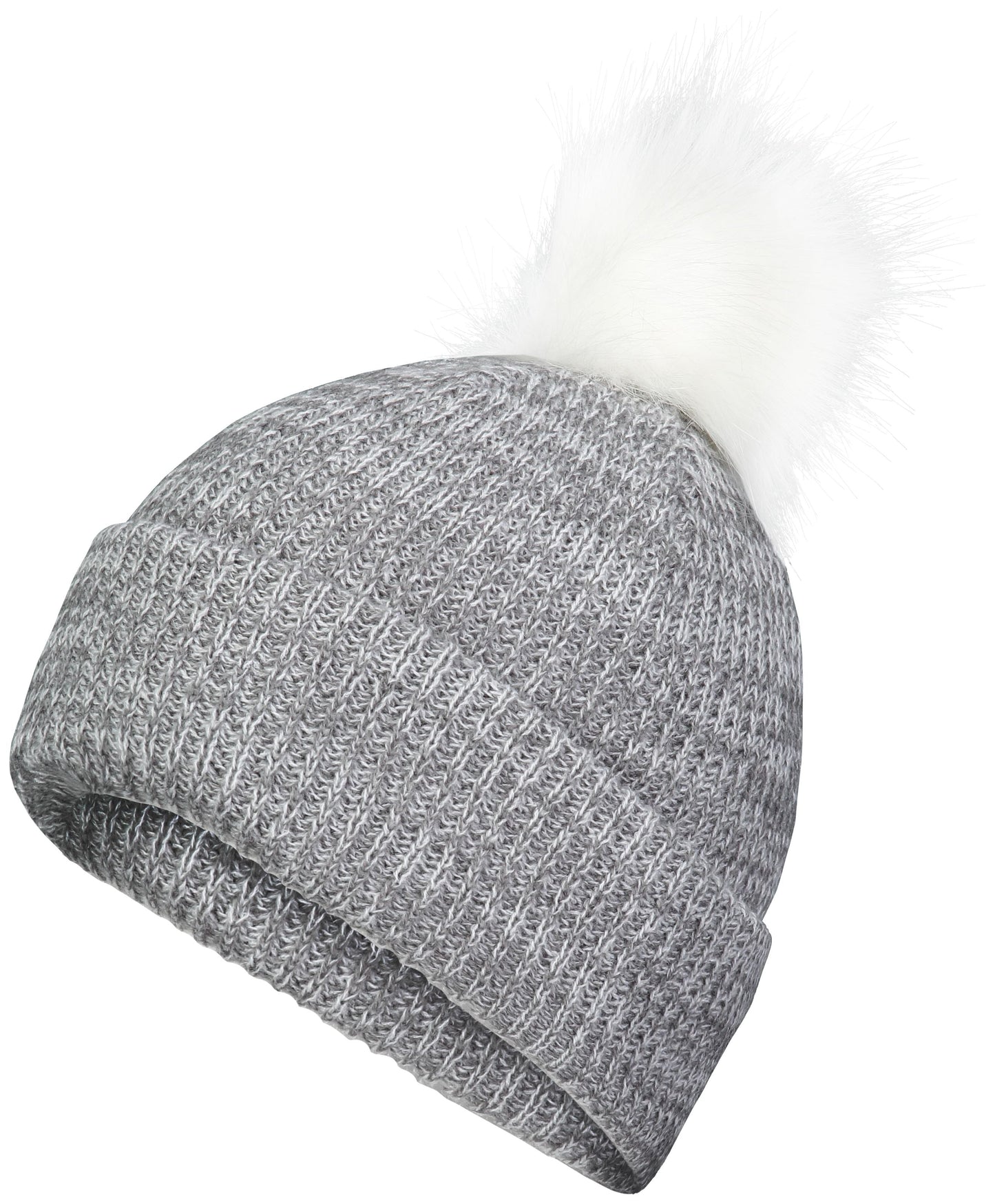 Faux Fur Pom Beanie (8488939290901)