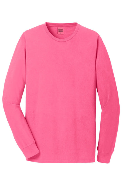 Beach Wash Garment-Dyed Long Sleeve T-shirt