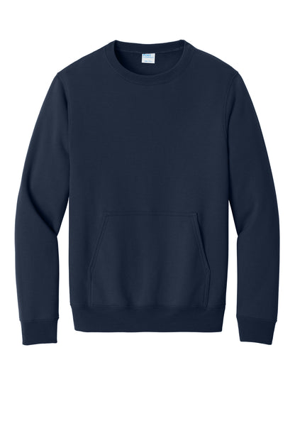 Basic Crewneck Pocket Sweatshirt