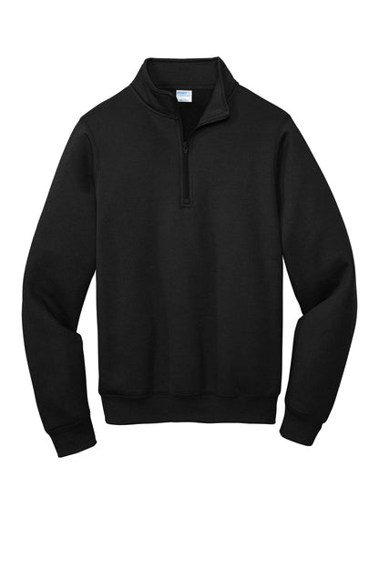 Basic 1/4 Zip Sweatshirt