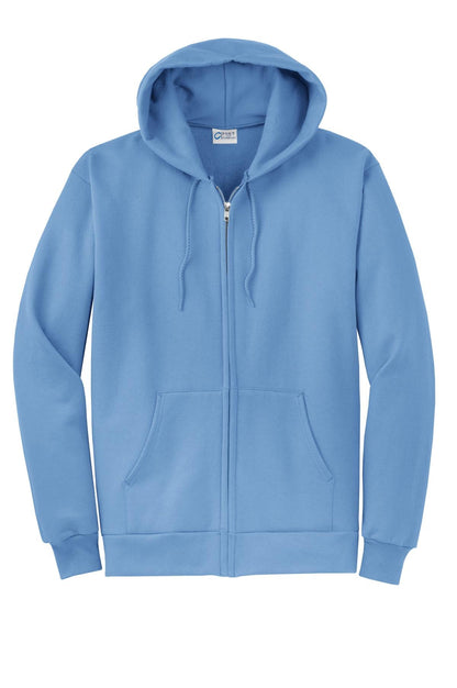 Basic Full-Zip Hooded Sweatshirt