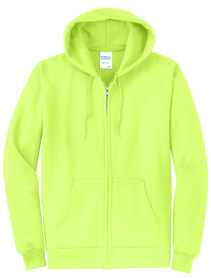 Basic Full-Zip Hooded Sweatshirt