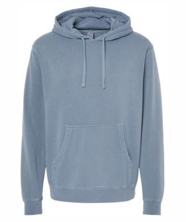 Pigment-Dyed Hooded Sweatshirt