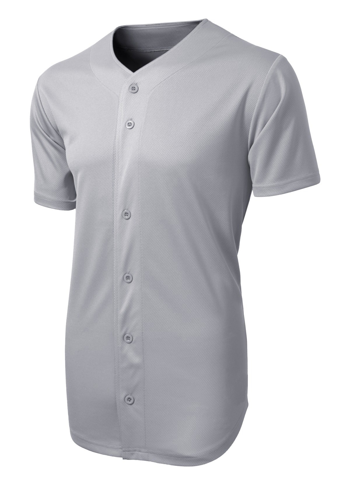 Mesh Full-Button Jersey