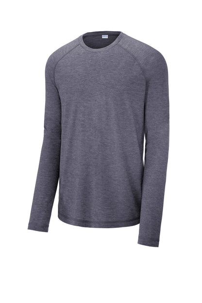 Long Sleeve Tri-Blend Wicking Raglan Tee