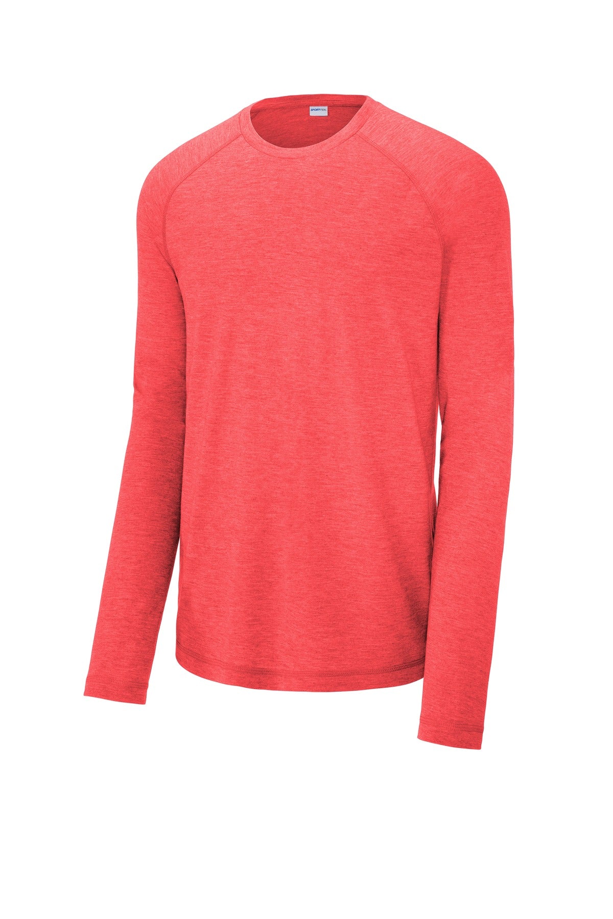 Long Sleeve Tri-Blend Wicking Raglan Tee