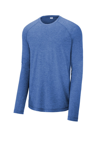 Long Sleeve Tri-Blend Wicking Raglan Tee