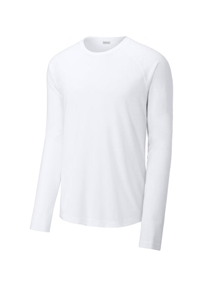 Long Sleeve Tri-Blend Wicking Raglan Tee