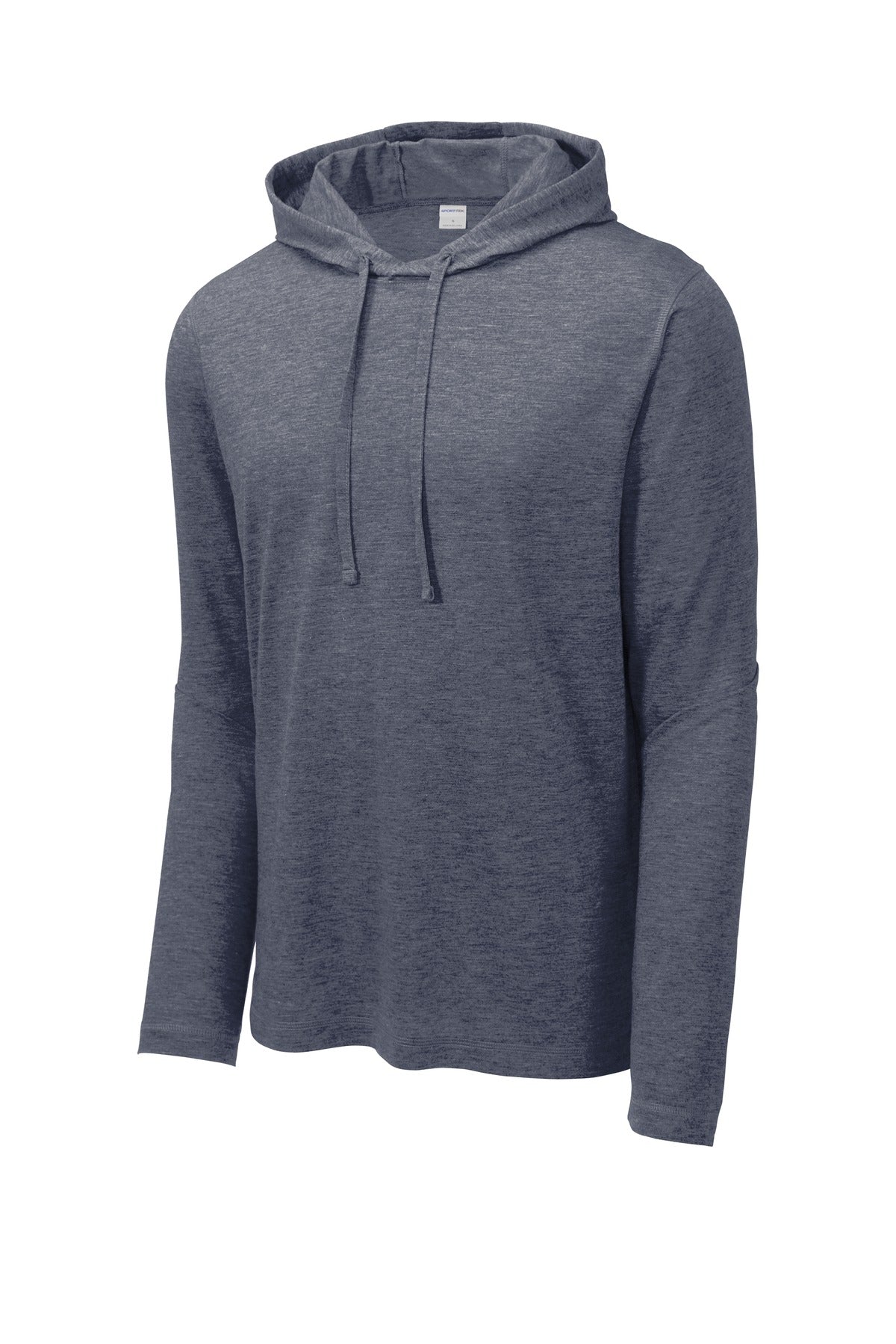 Tri-Blend Wicking Hooded Long Sleeve T