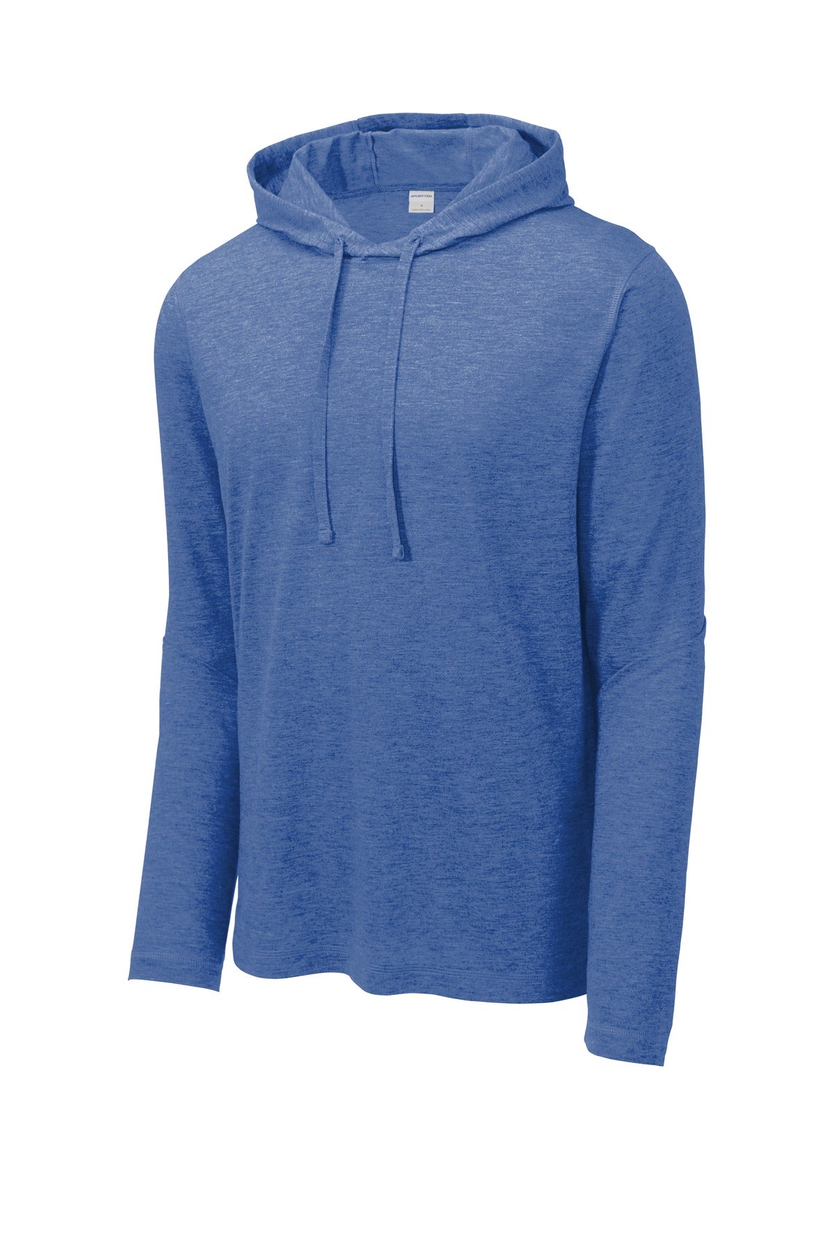 Tri-Blend Wicking Hooded Long Sleeve T