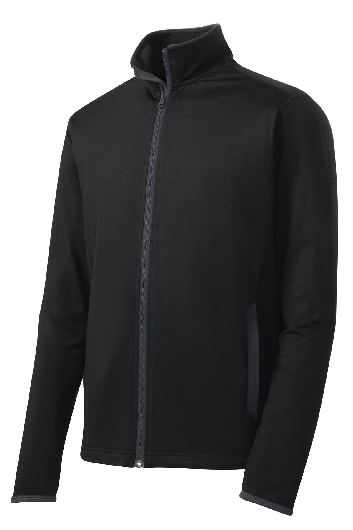 Stretch Full-Zip Contrast Performance