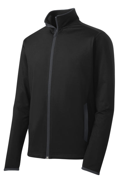 Stretch Full-Zip Contrast Performance
