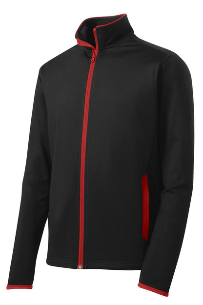Stretch Full-Zip Contrast Performance