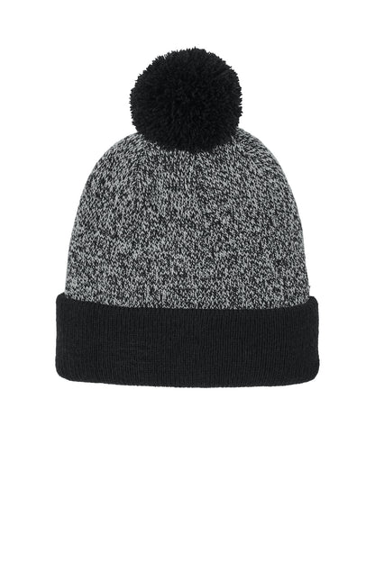 Halftime Heather Pom Beanie