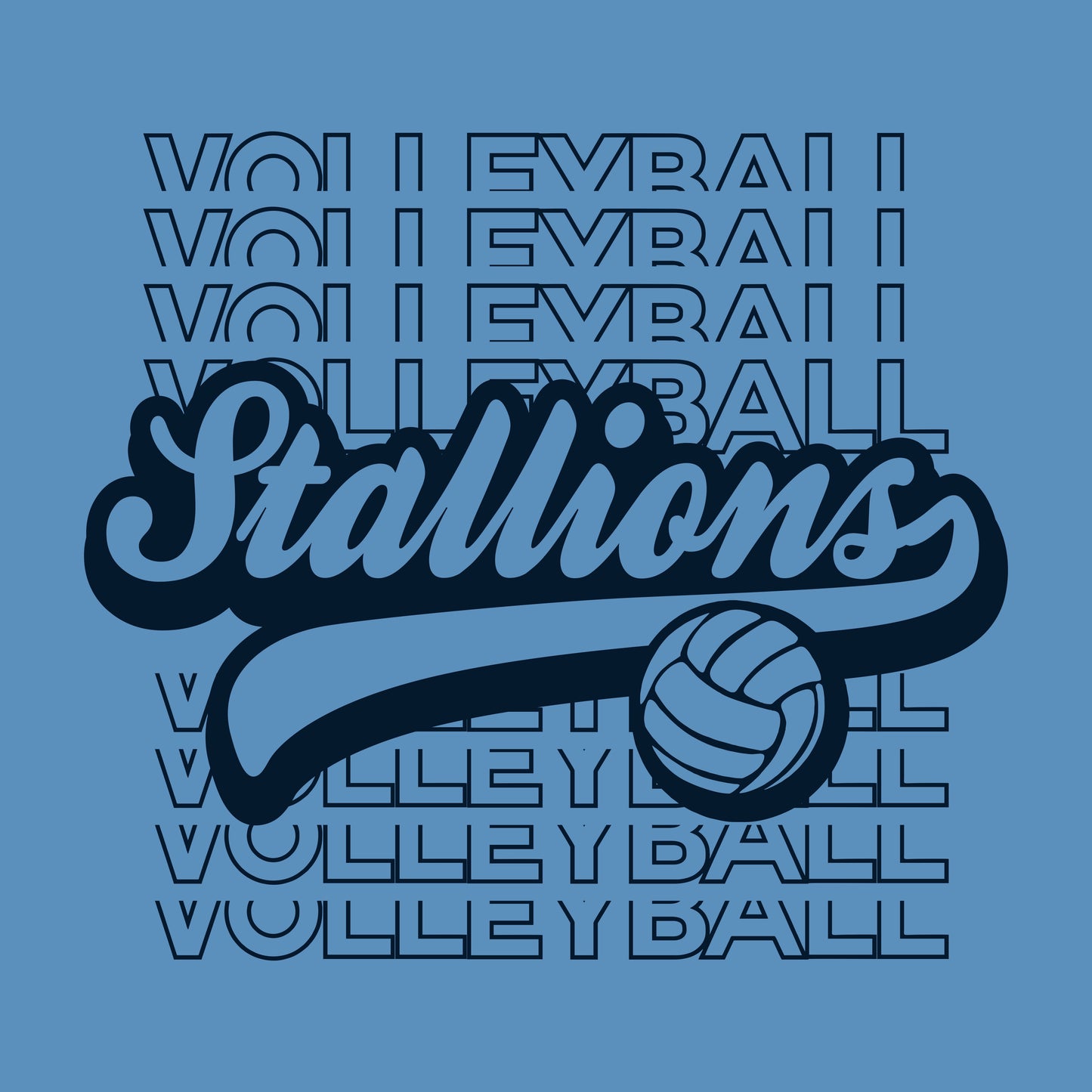 Volleyball Design Template 63