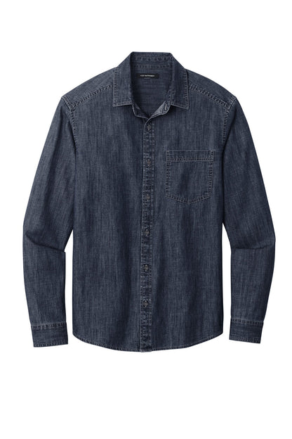 Long Sleeve Perfect Denim Shirt