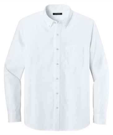 Nailhead Long Sleeve Easy Care Shirt