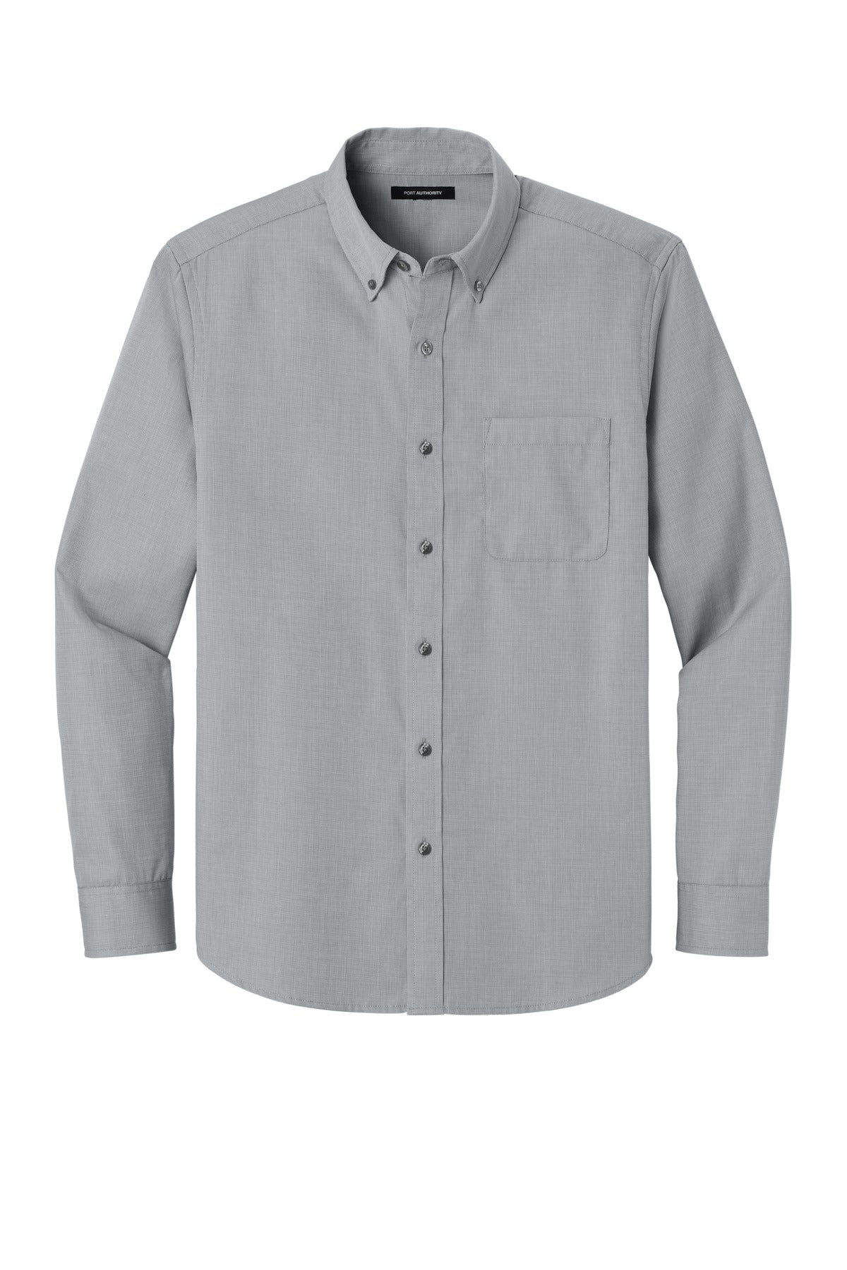 Nailhead Long Sleeve Easy Care Shirt