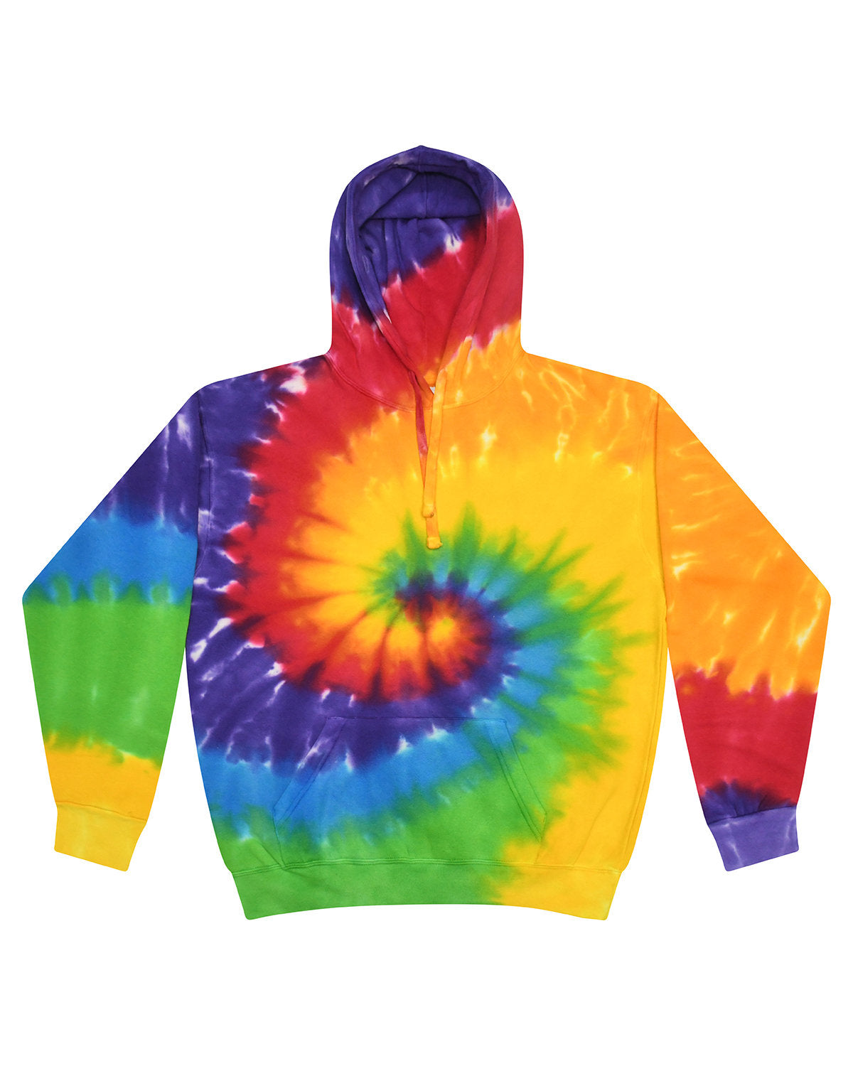 Tie-Dye Hooded Sweatshirt