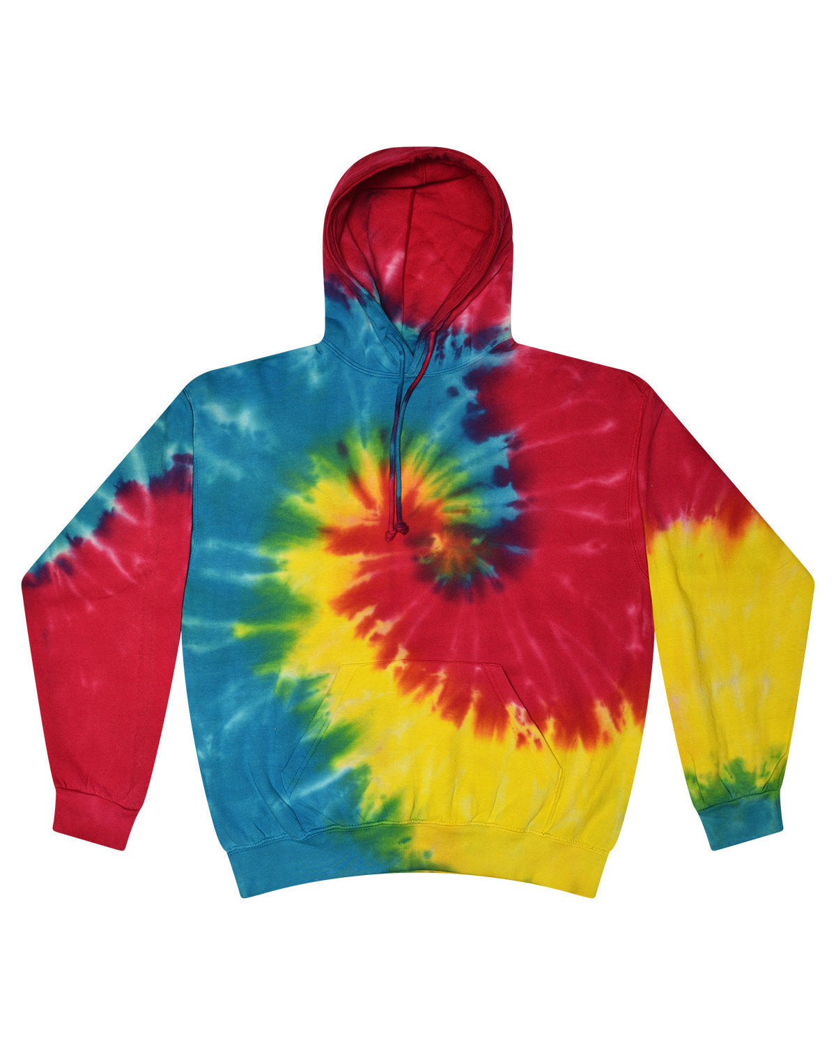 Tie-Dye Hooded Sweatshirt