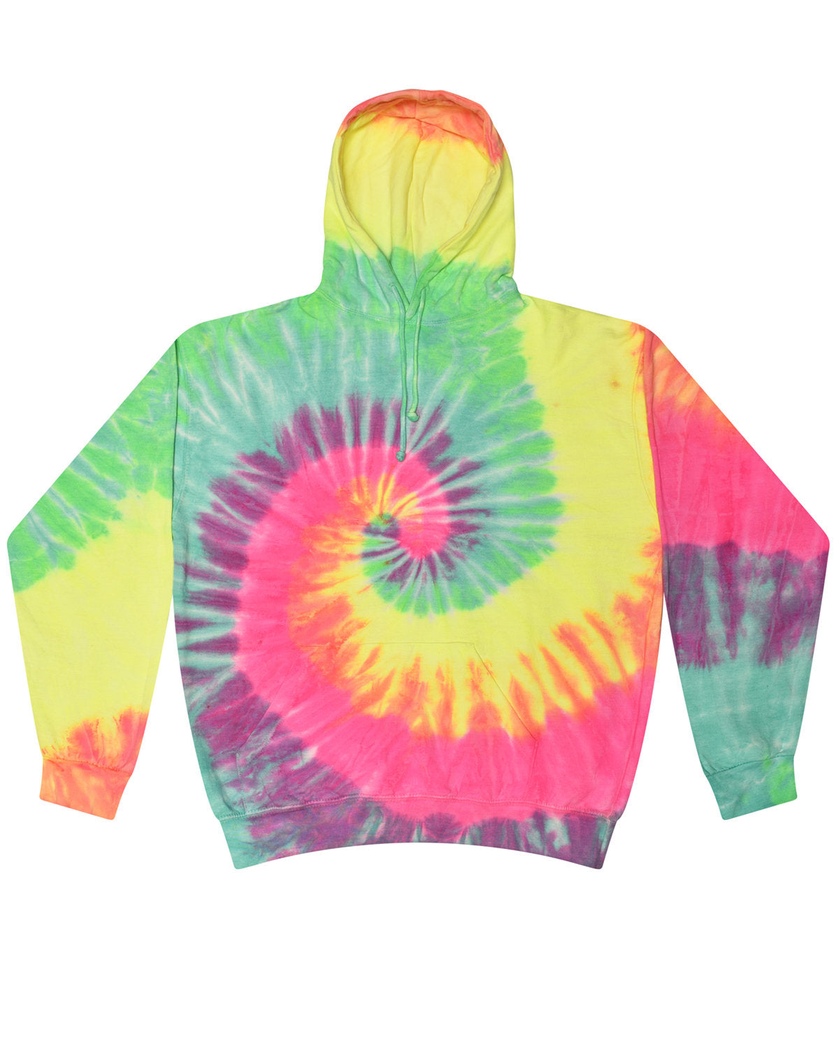 Tie-Dye Hooded Sweatshirt
