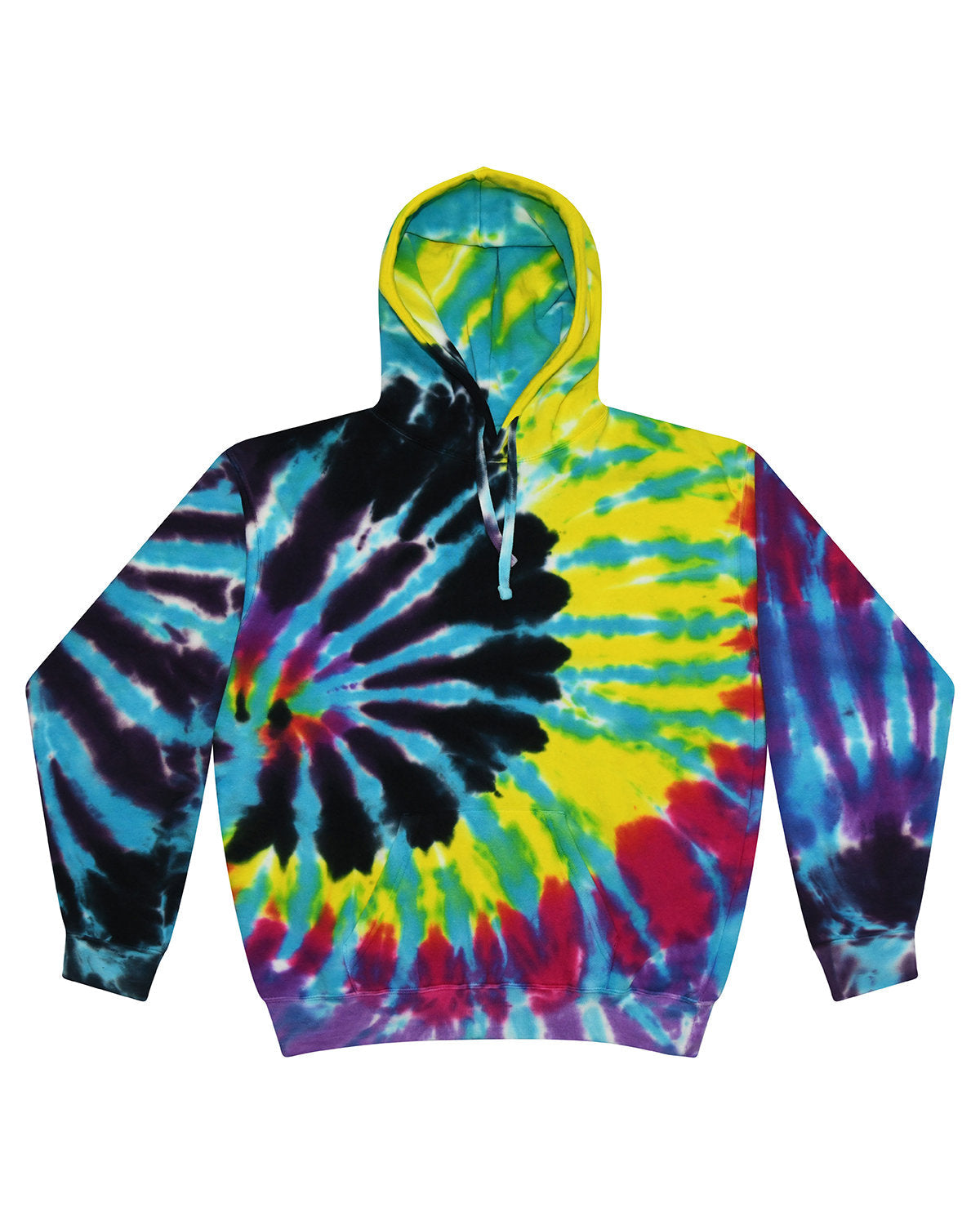 Tie-Dye Hooded Sweatshirt