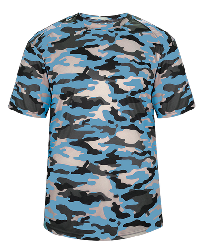 Camo Print Performance T-shirt