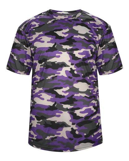 Camo Print Performance T-shirt