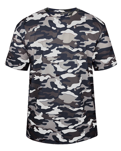 Camo Print Performance T-shirt