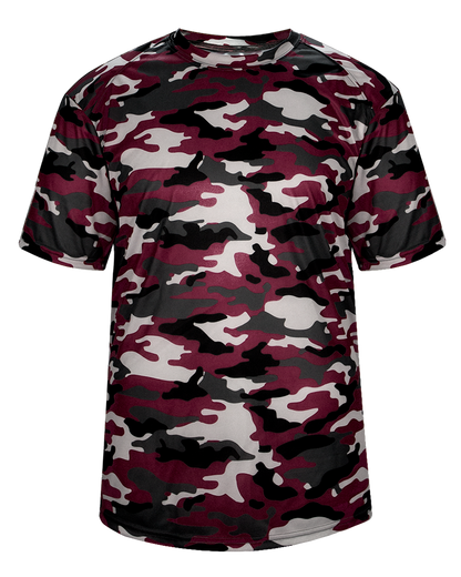 Camo Print Performance T-shirt