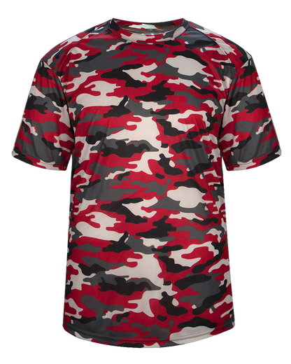 Camo Print Performance T-shirt