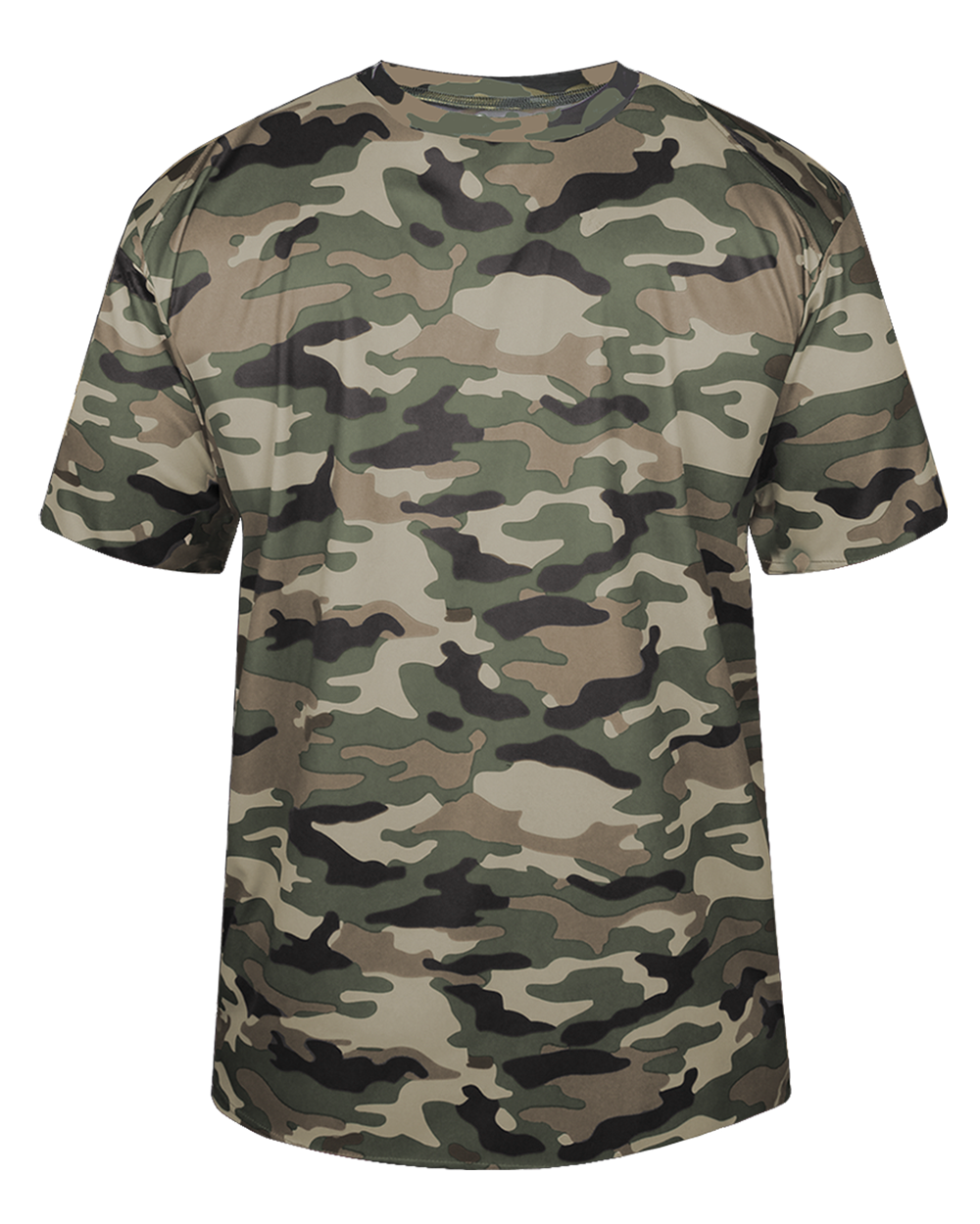Camo Print Performance T-shirt