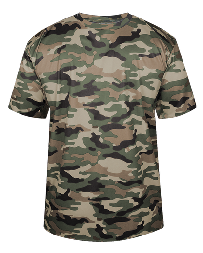 Camo Print Performance T-shirt
