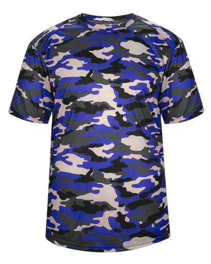 Camo Print Performance T-shirt