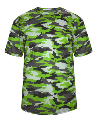 Camo Print Performance T-shirt