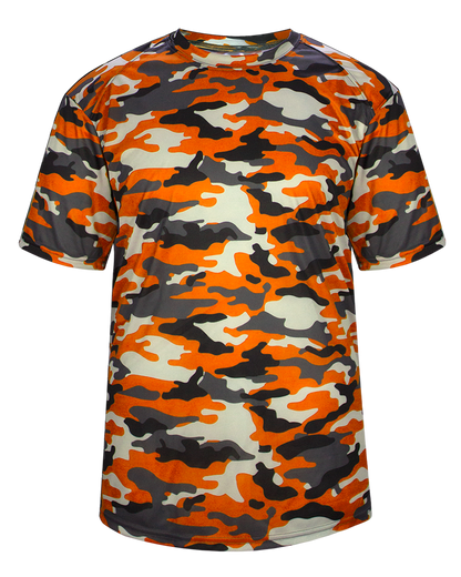 Camo Print Performance T-shirt