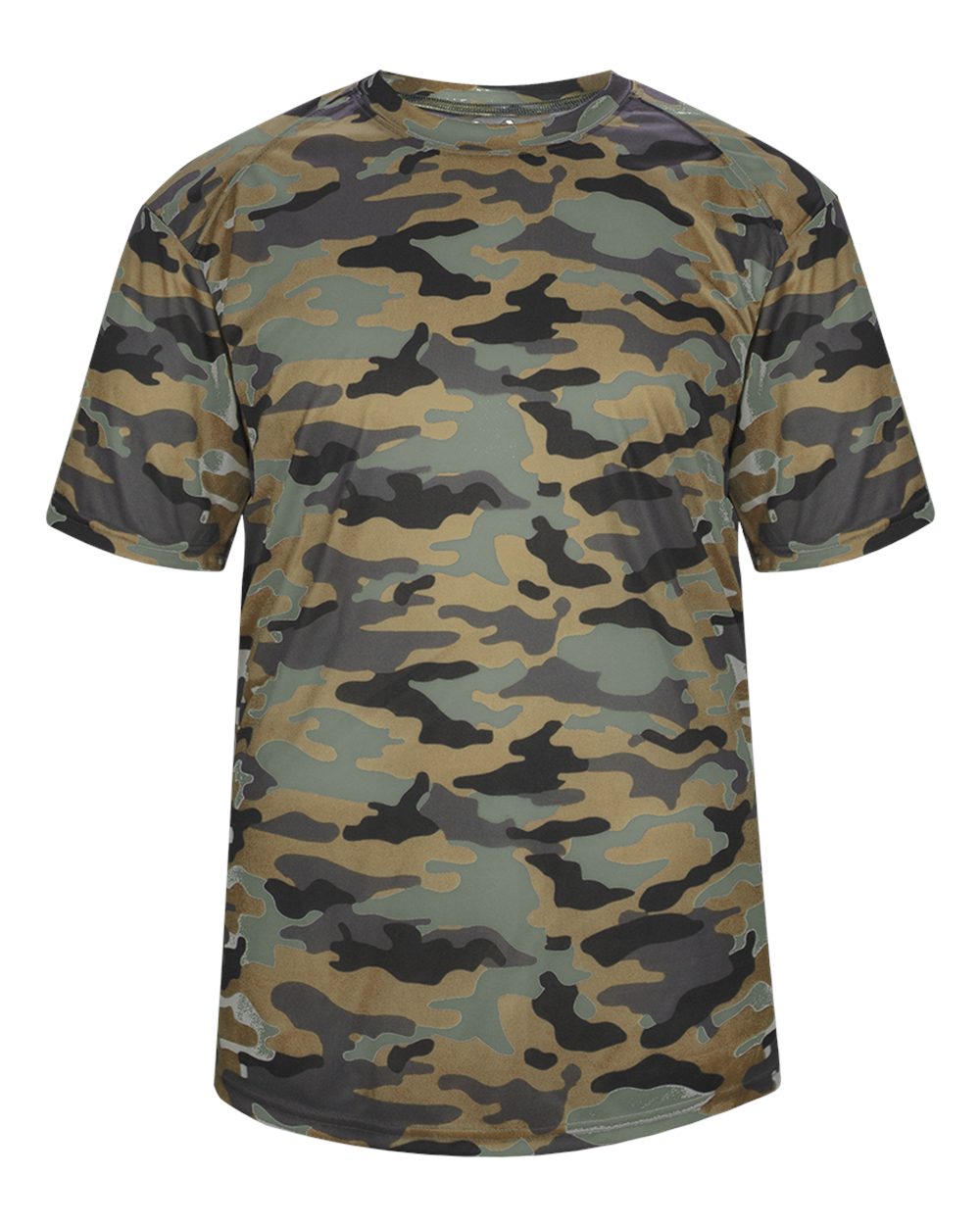 Camo Print Performance T-shirt