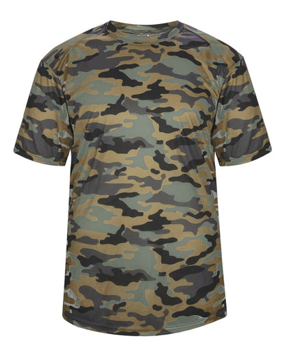 Camo Print Performance T-shirt