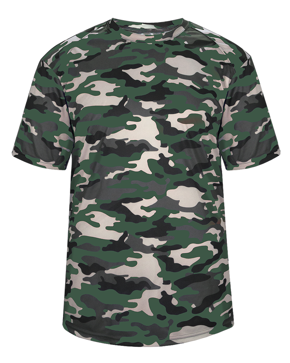 Camo Print Performance T-shirt