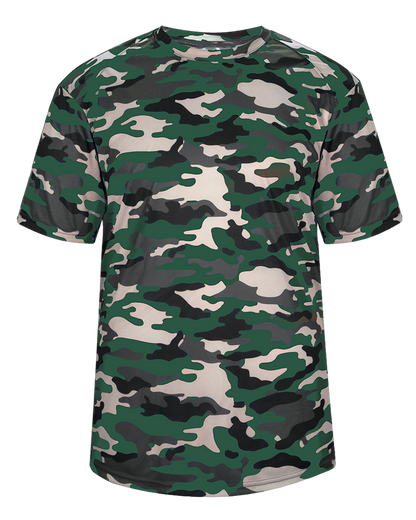Camo Print Performance T-shirt